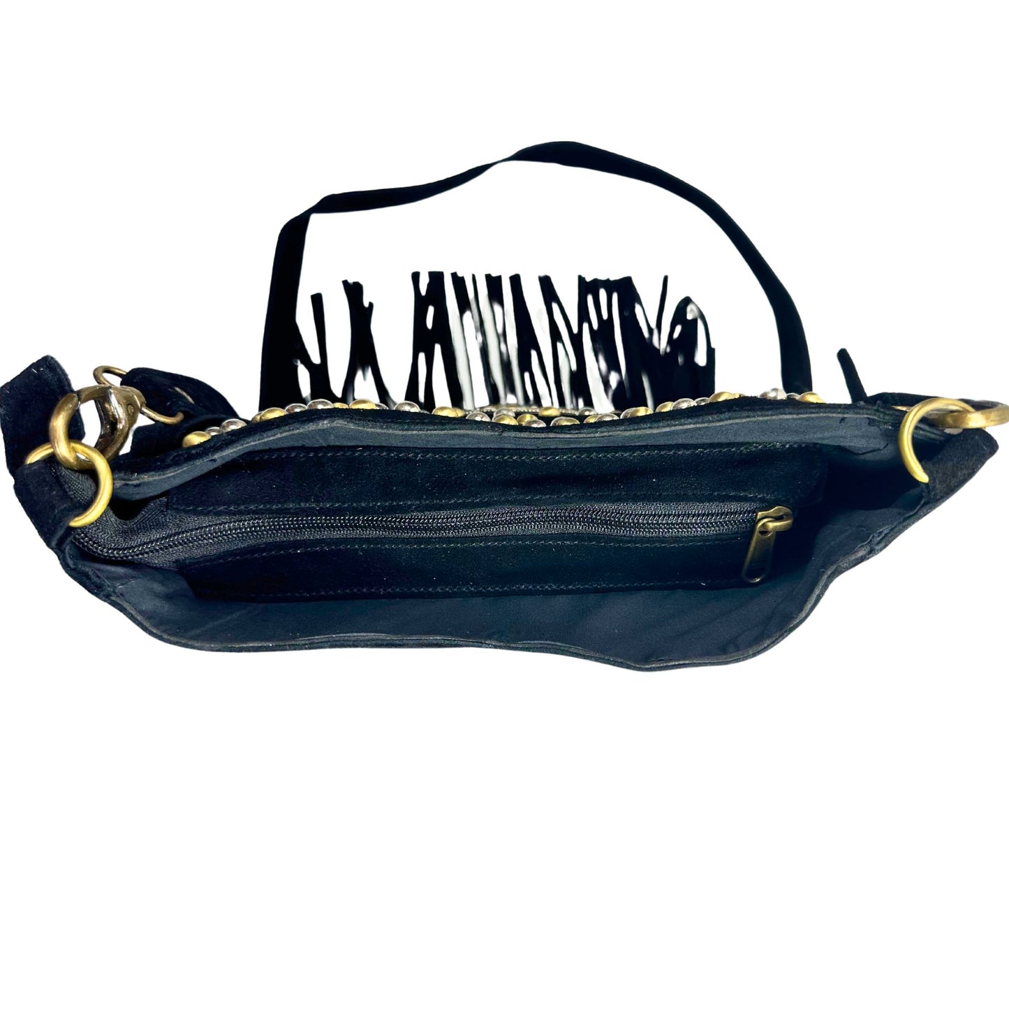 Bandolera de Ante BB (Black/Blue)