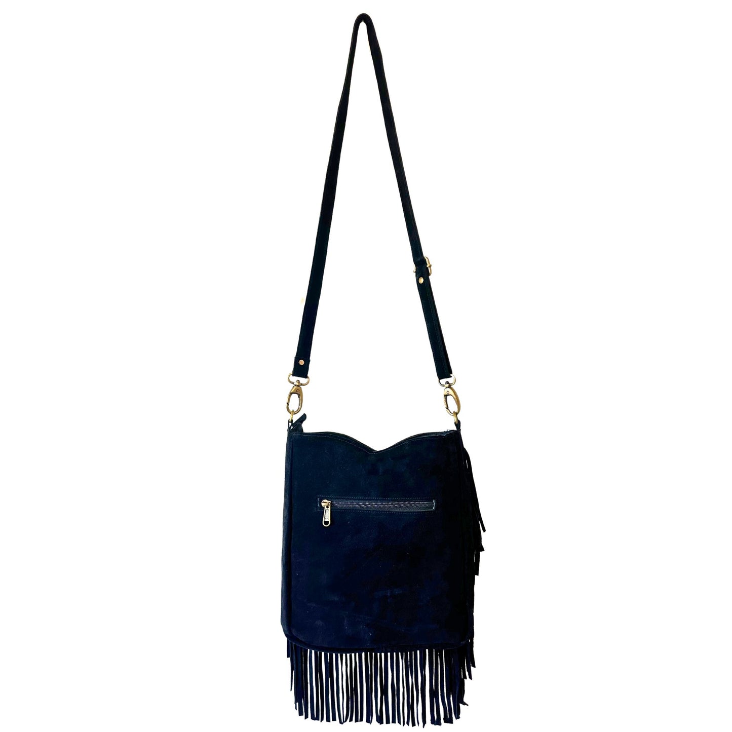 Bandolera de Ante BB (Black/Blue)
