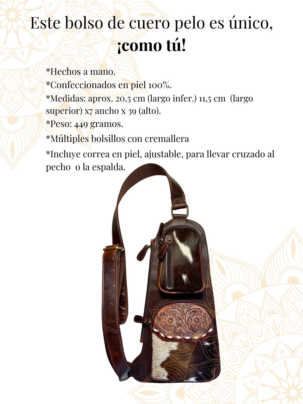 Bolso TRAIL. Unisex