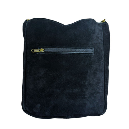 Bandolera de Ante BB (Black/Blue)