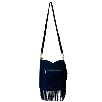Bandolera de Ante BB (Black/Blue)