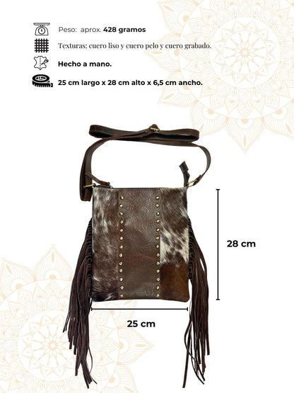 Bandolera Alcor. Adopta a este chocolatito.