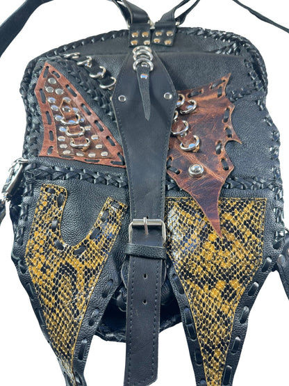 MOCHILA TECNO TRICOLOR